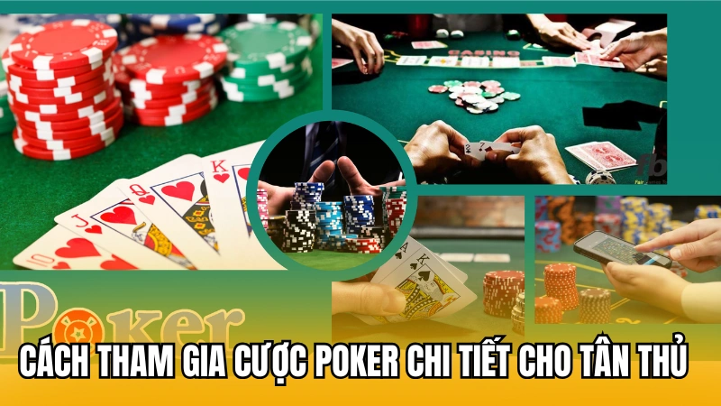 Cách tham gia cược poker chi tiết cho tân thủ